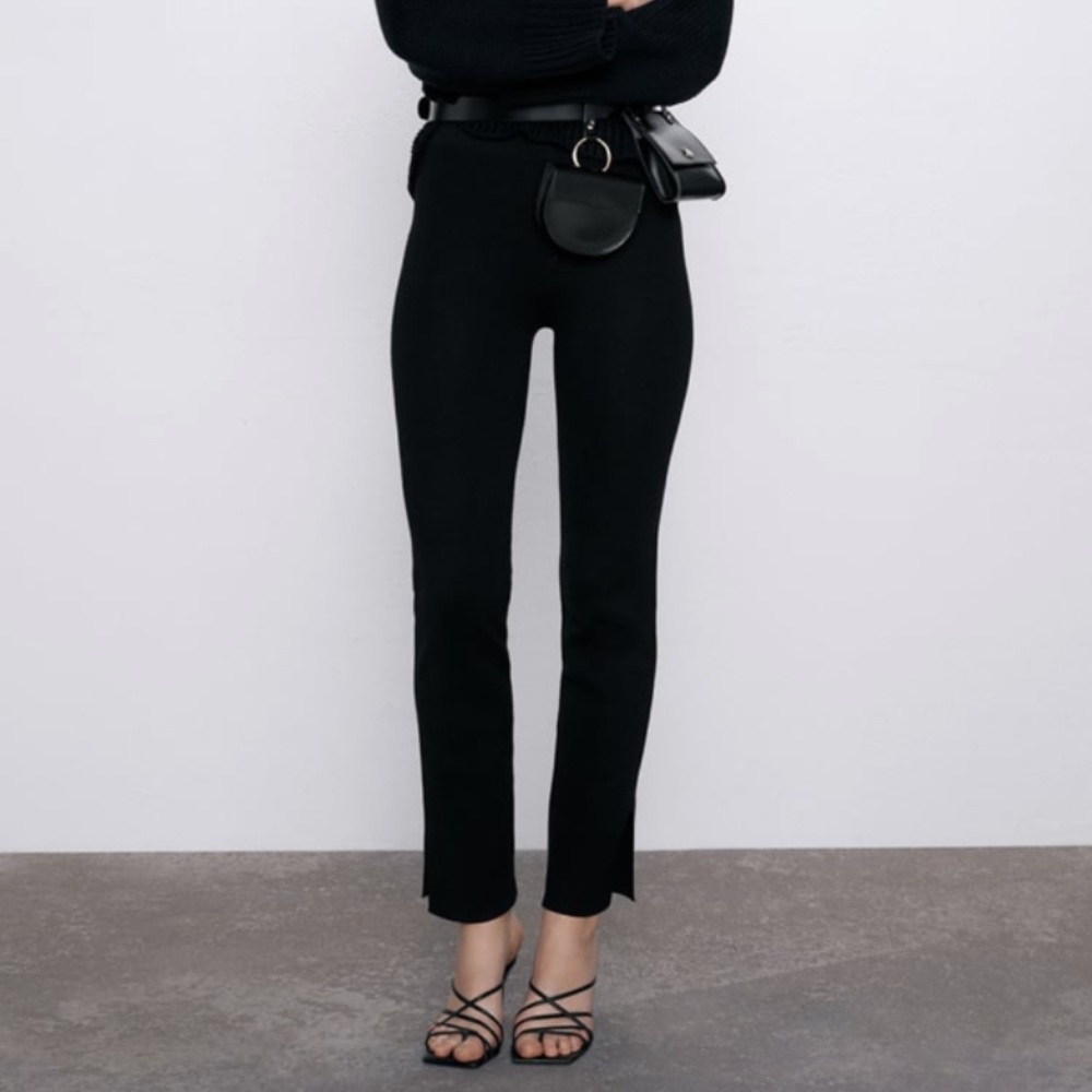 NWOT Zara Pants with Slits